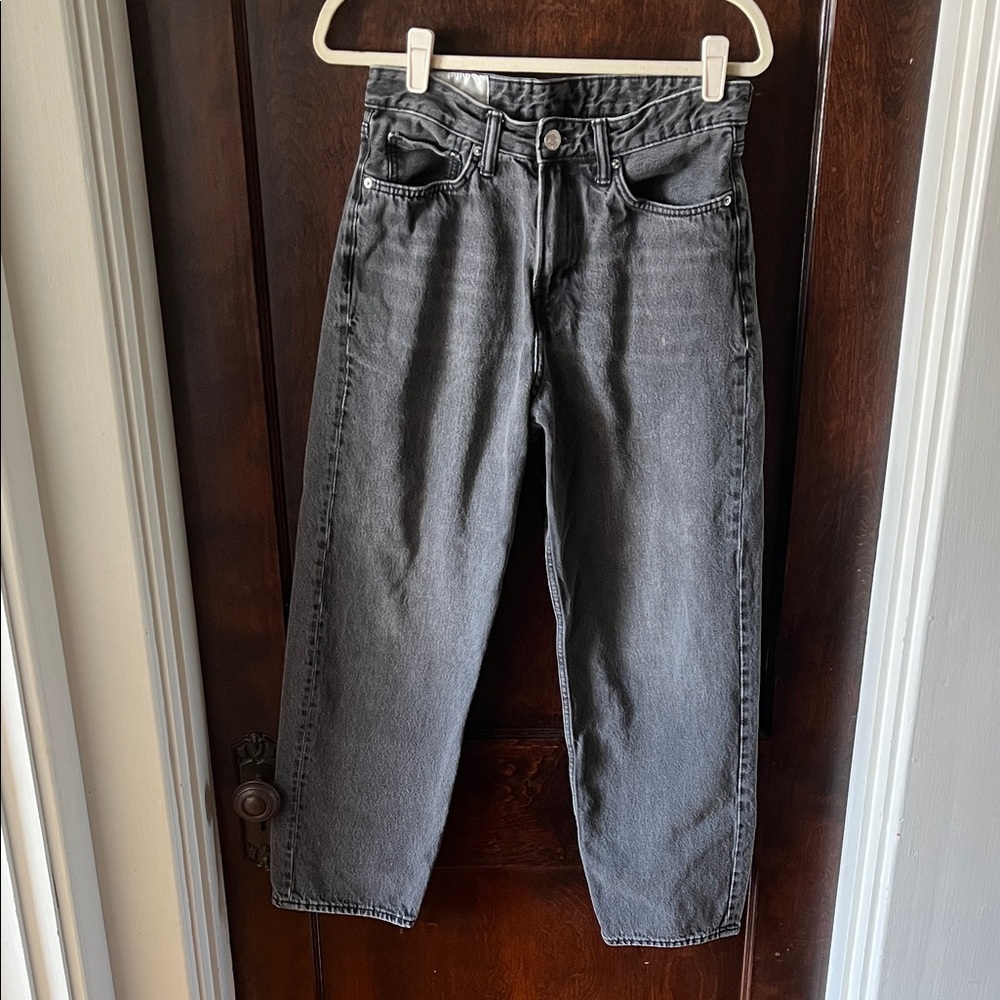 H&M Loose Ample black jeans